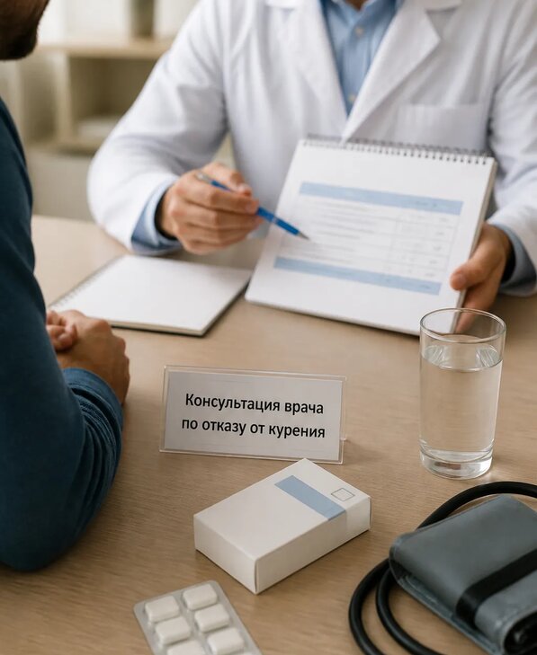 Консультация врача по отказу от курения для взрослых в Минусинске